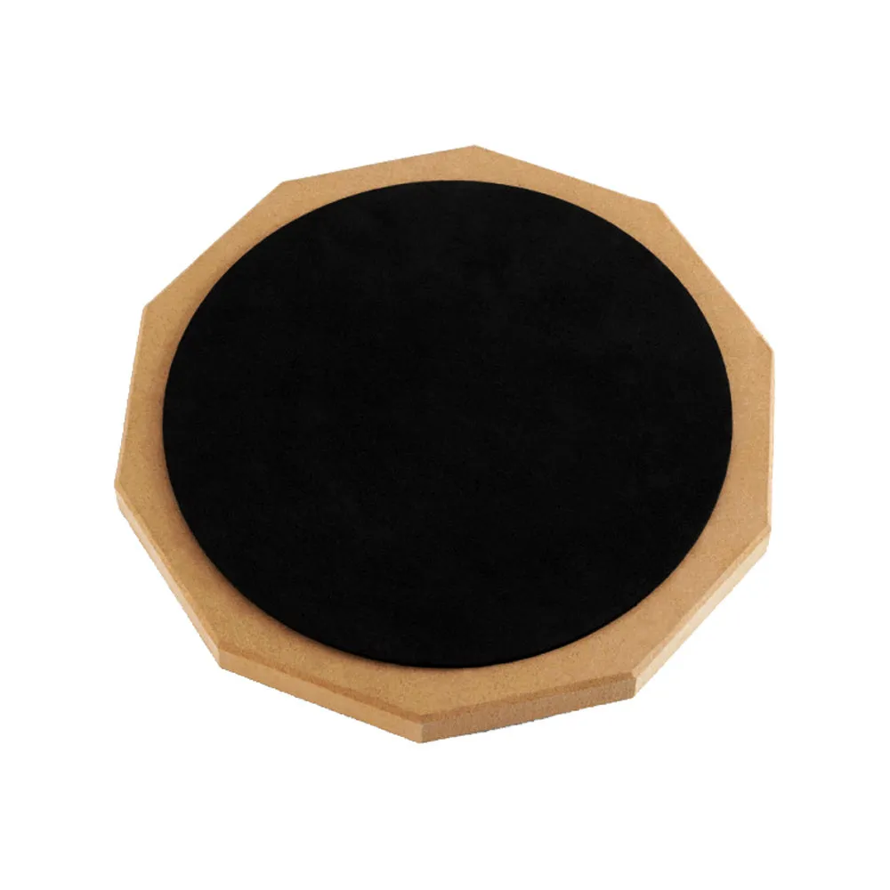 On Stage 8" Hexagonal Drum Practice Pad in Grey