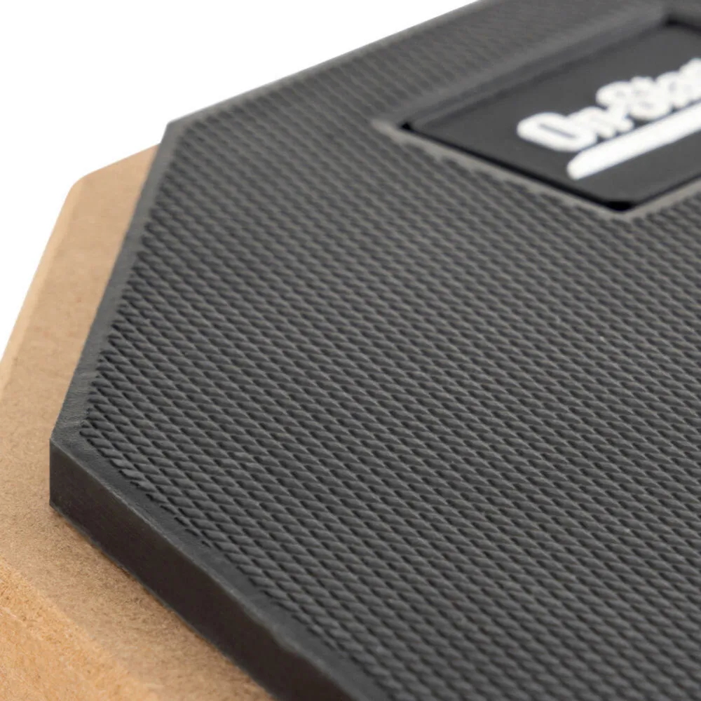 On Stage 8" Hexagonal Drum Practice Pad in Grey