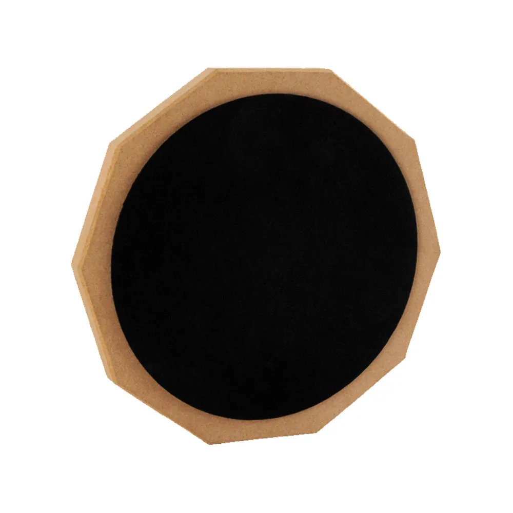 On Stage 8" Hexagonal Drum Practice Pad in Grey