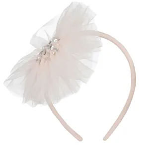 Ooh! La, La! Couture - Sand Tulle Headband (Rose)