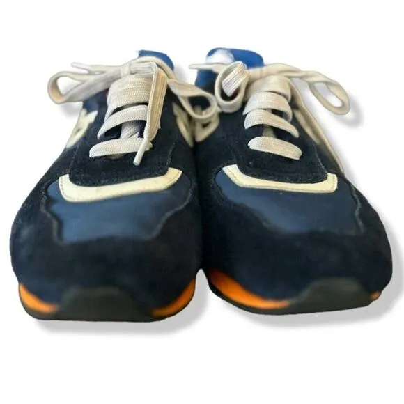 OPP France Lace-Up Suede Sneakers in Blue Mens size 7.5, Women's size 9.5