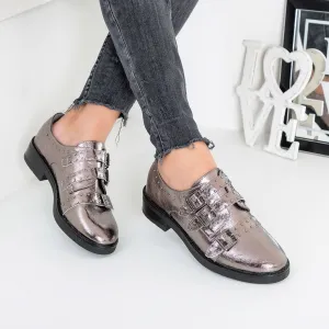Pantofi casual Niya gun color