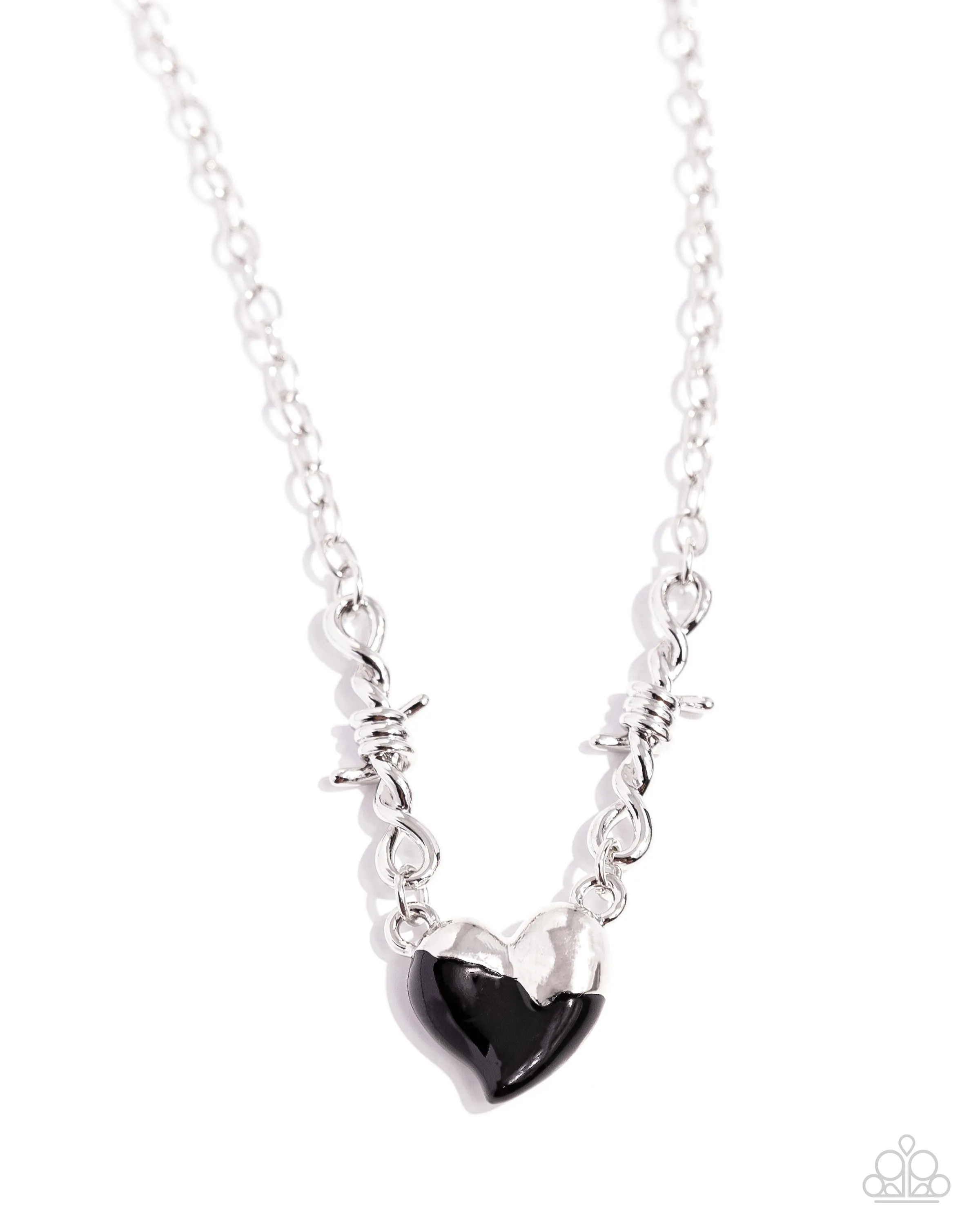 Paparazzi Trendy Tribute Necklace Black