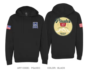 Pirate Mortar Platoon, 1-157 IN Comfort Unisex Hooded Sweatshirt - PQcKEC