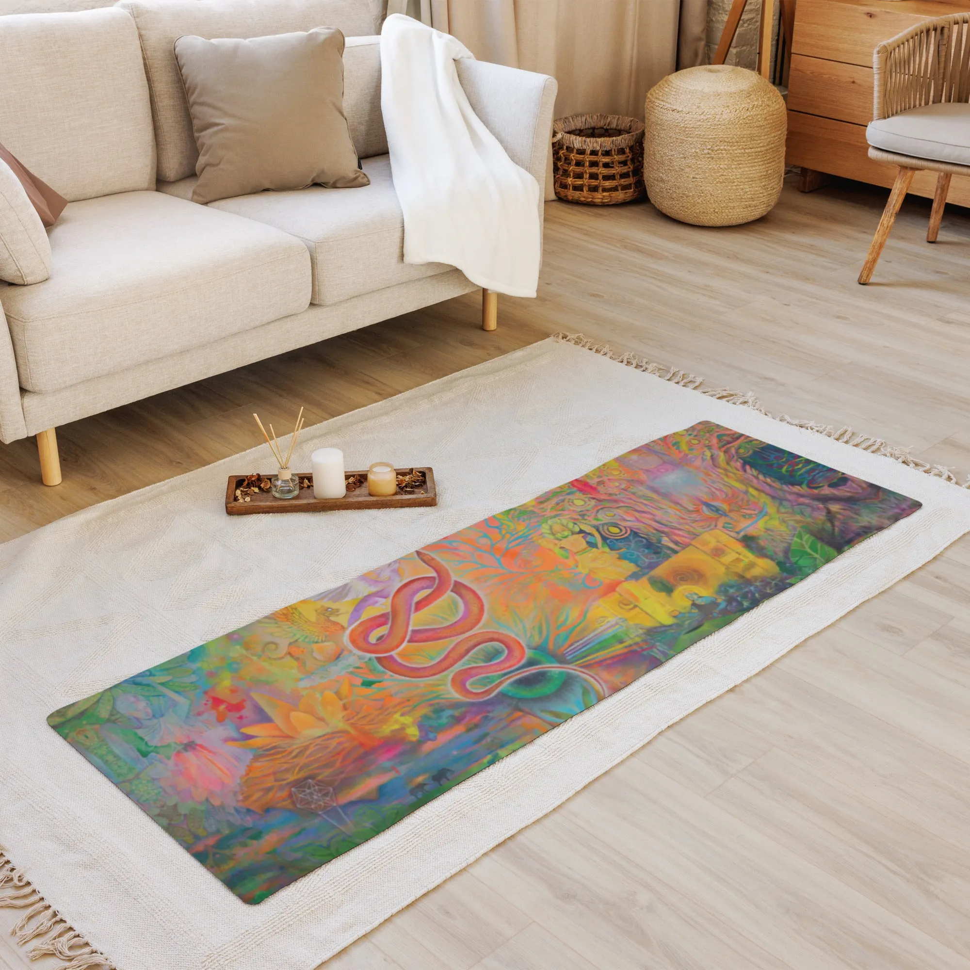 ´Pure Medicine´Yoga mat