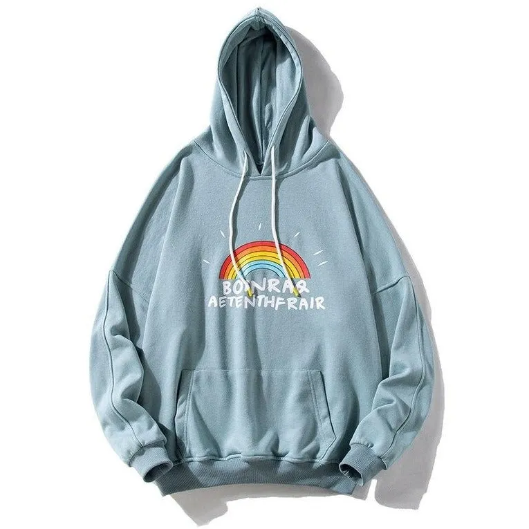 "BOINRAQ" SWEATSHIRT HOODIE À CAPUCHE NOIR - URB1™