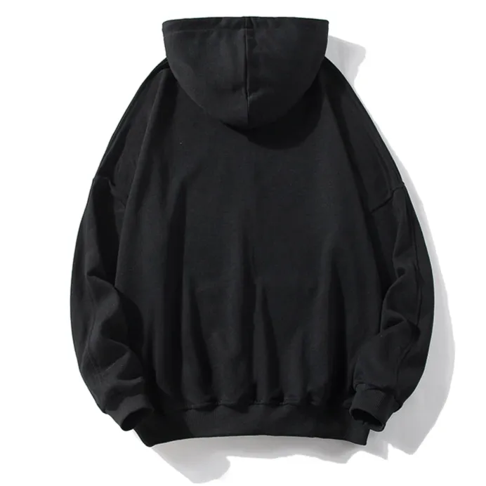 "BOINRAQ" SWEATSHIRT HOODIE À CAPUCHE NOIR - URB1™