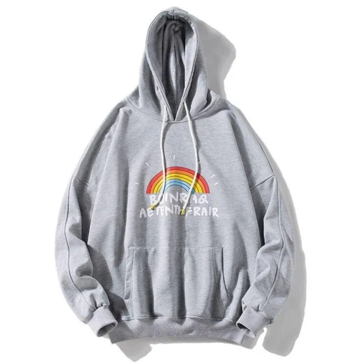 "BOINRAQ" SWEATSHIRT HOODIE À CAPUCHE NOIR - URB1™