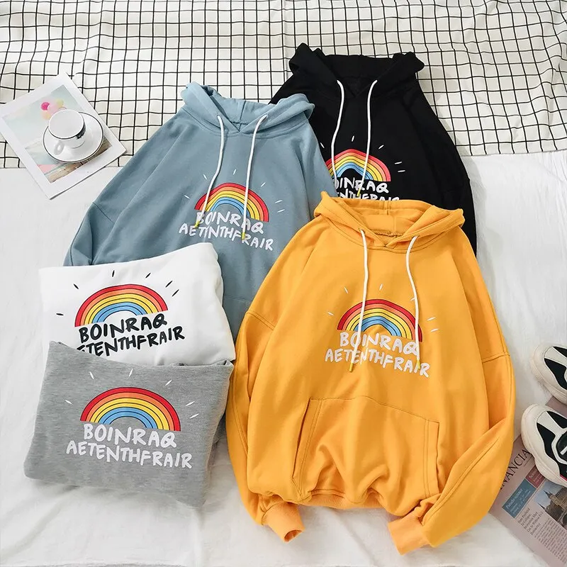 "BOINRAQ" SWEATSHIRT HOODIE À CAPUCHE NOIR - URB1™