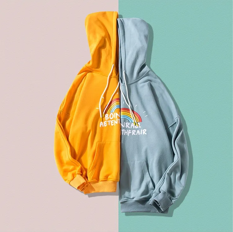 "BOINRAQ" SWEATSHIRT HOODIE À CAPUCHE NOIR - URB1™
