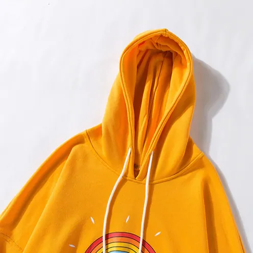 "BOINRAQ" SWEATSHIRT HOODIE À CAPUCHE NOIR - URB1™