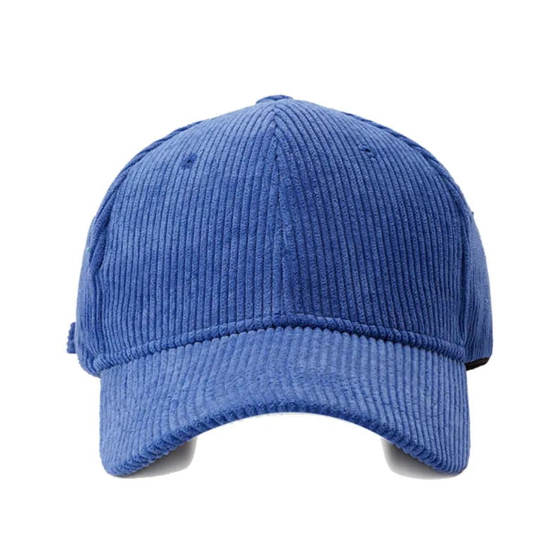"CAP" Casquette Baseball Snapback en Velour Bleu Marine - URB1™