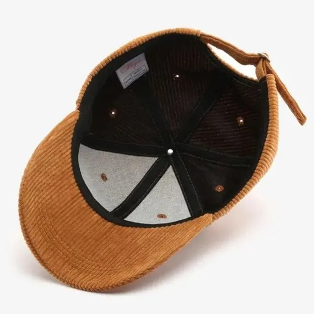 "CAP" Casquette Baseball Snapback en Velour Bleu - URB1™