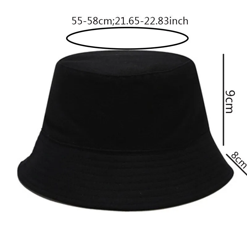"CIGARETTES" Chapeau Bob Orange Brodé - URB1™