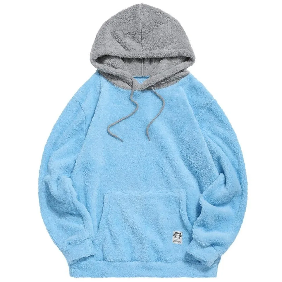 "DESIGN" Sweat-shirt Vert Beige Hoodie à capuche Molletonné - URB1™