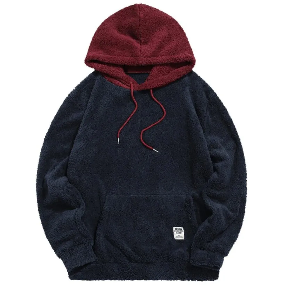 "DESIGN" Sweat-shirt Vert Beige Hoodie à capuche Molletonné - URB1™