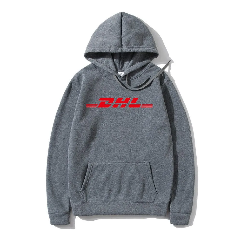 "DHL EXPRESS" Sweat-shirt Pull à capuche Jaune - URB1™
