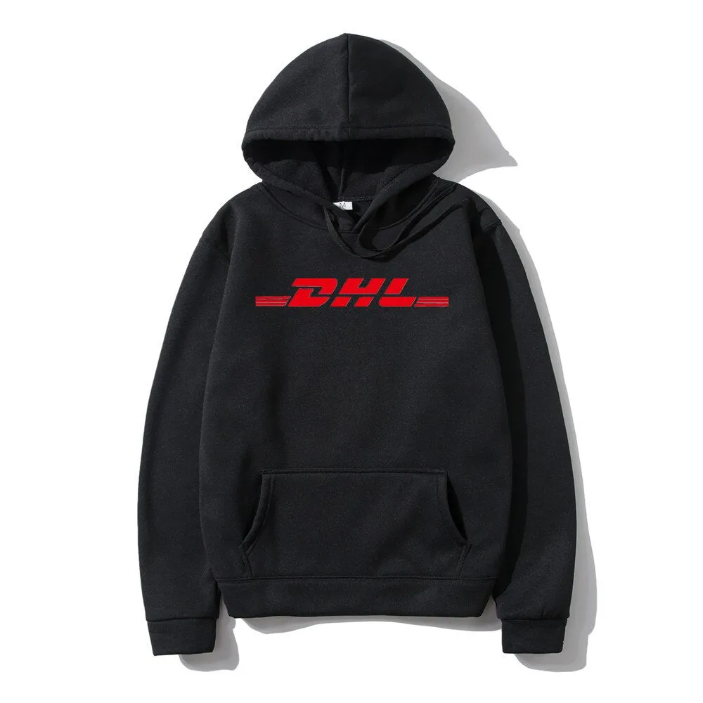 "DHL EXPRESS" Sweat-shirt Pull à capuche Jaune - URB1™