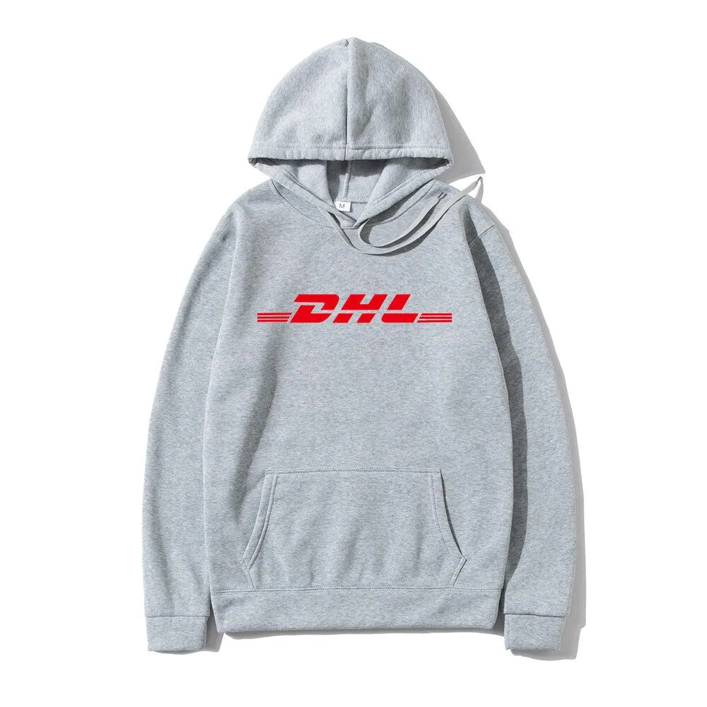 "DHL EXPRESS" Sweat-shirt Pull à capuche Jaune - URB1™
