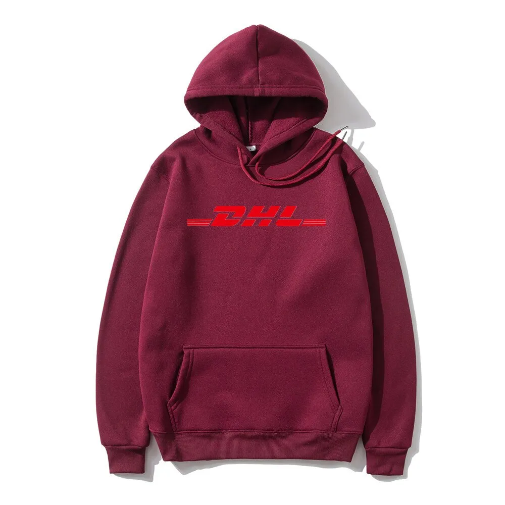 "DHL EXPRESS" Sweat-shirt Pull à capuche Jaune - URB1™