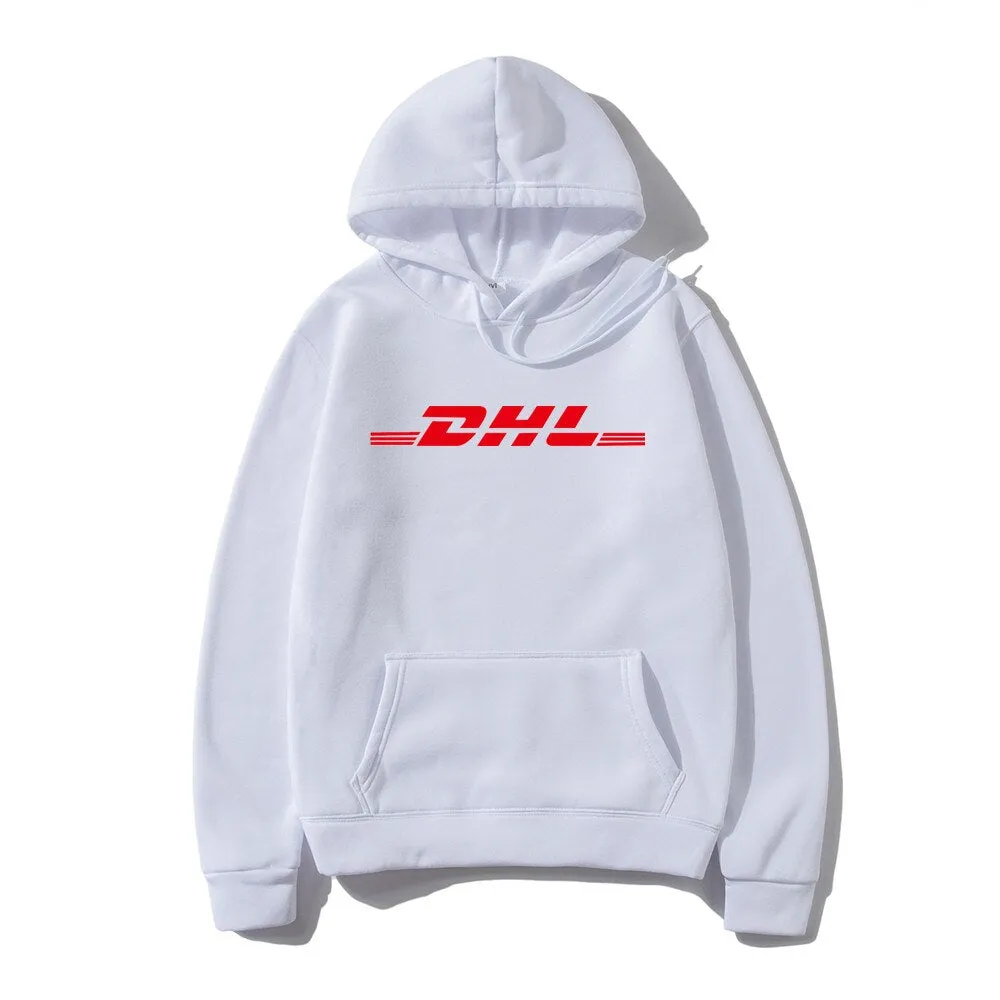 "DHL EXPRESS" Sweat-shirt Pull à capuche Jaune - URB1™