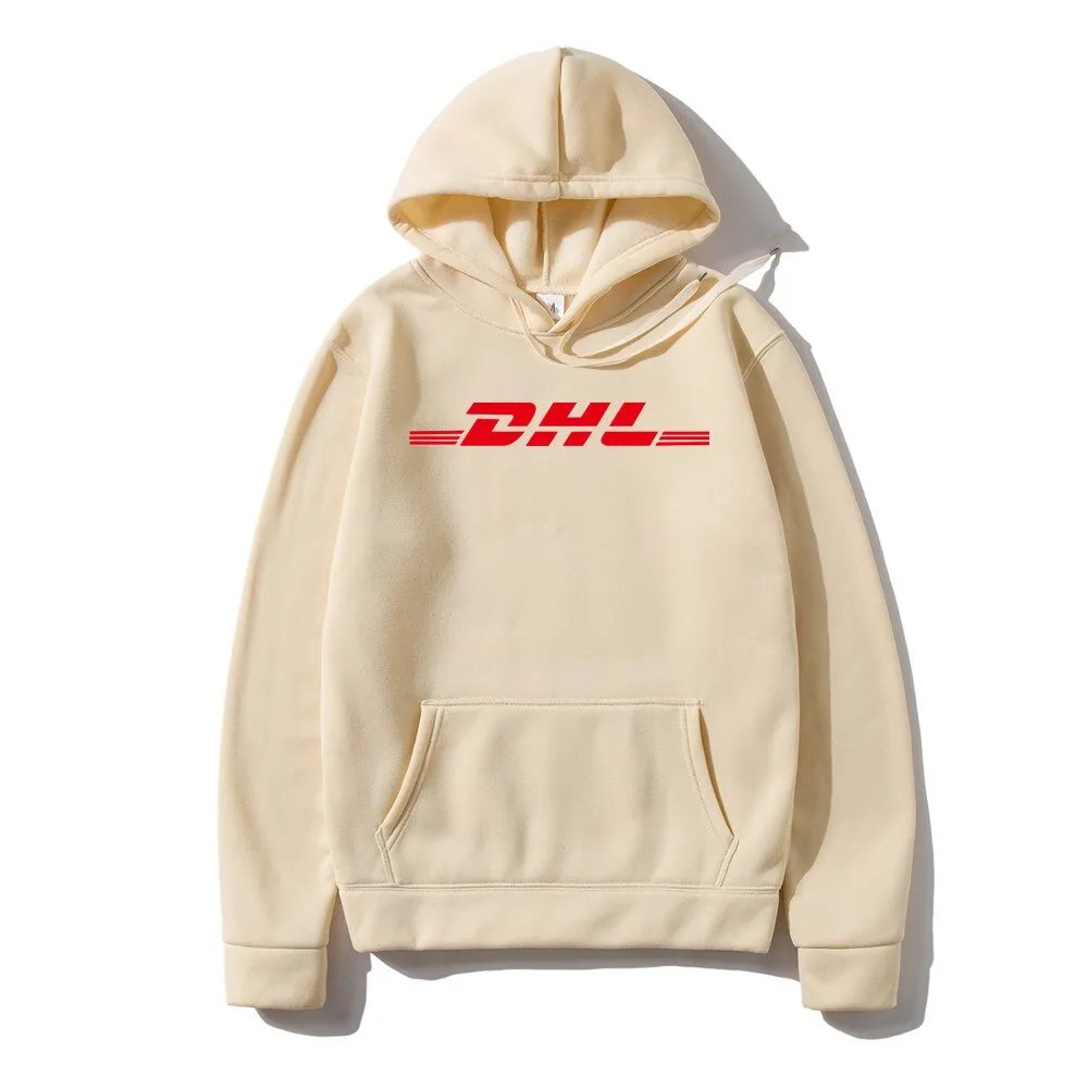 "DHL EXPRESS" Sweat-shirt Pull à capuche Jaune - URB1™