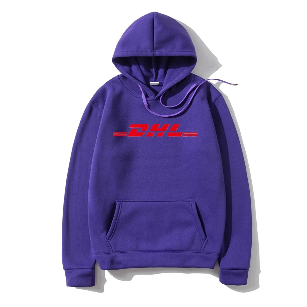 "DHL EXPRESS" Sweat-shirt Pull à capuche Jaune - URB1™