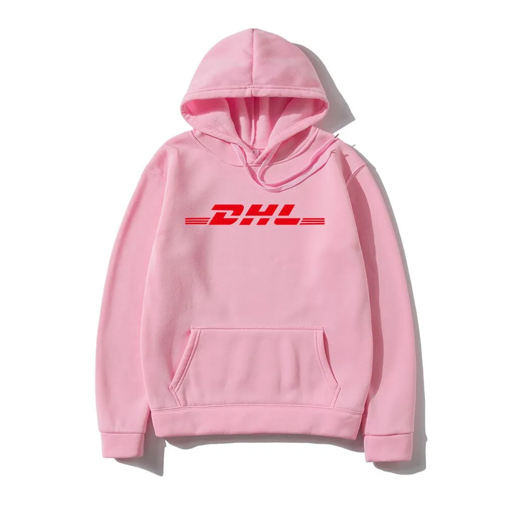 "DHL EXPRESS" Sweat-shirt Pull à capuche Jaune - URB1™