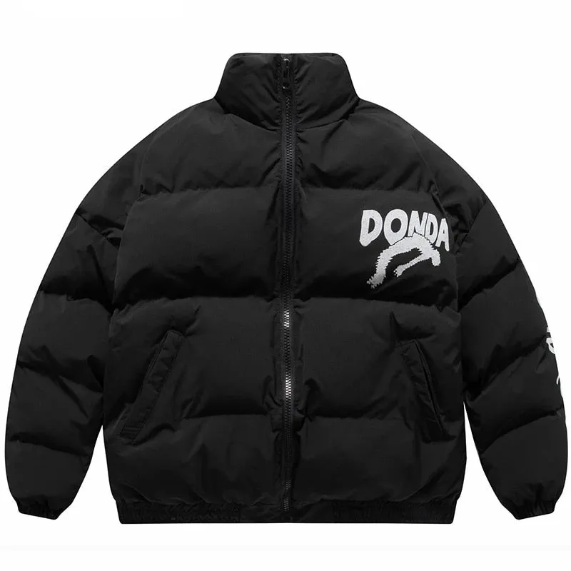 "DONDA" Parka Doudoune Matelassée Noir - URB1™