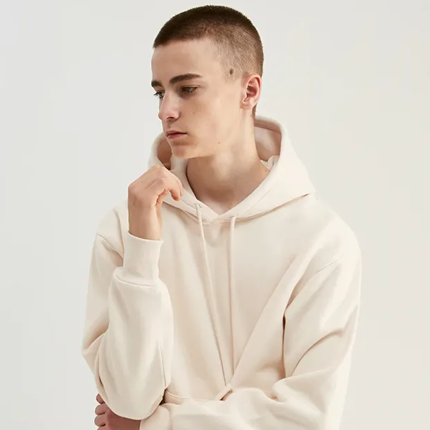 "ESSENTIAL" SWEATSHIRT BLEU HOODIE À CAPUCHE - URB1™