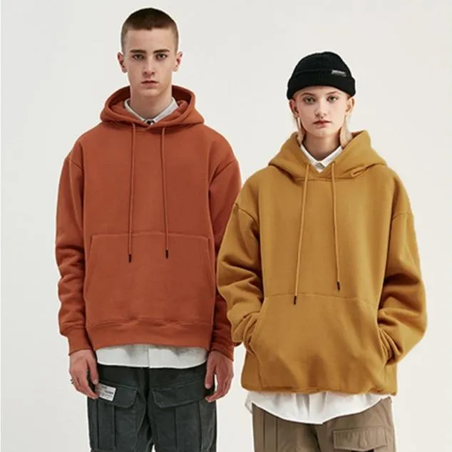 "ESSENTIAL" SWEATSHIRT BLEU HOODIE À CAPUCHE - URB1™