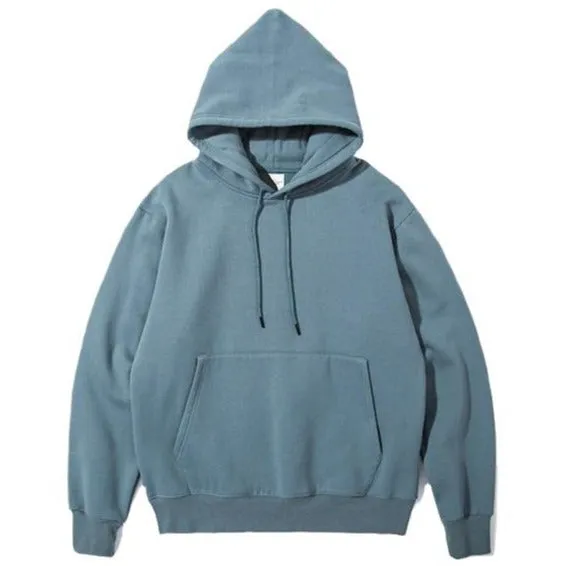 "ESSENTIAL" SWEATSHIRT BLEU HOODIE À CAPUCHE - URB1™