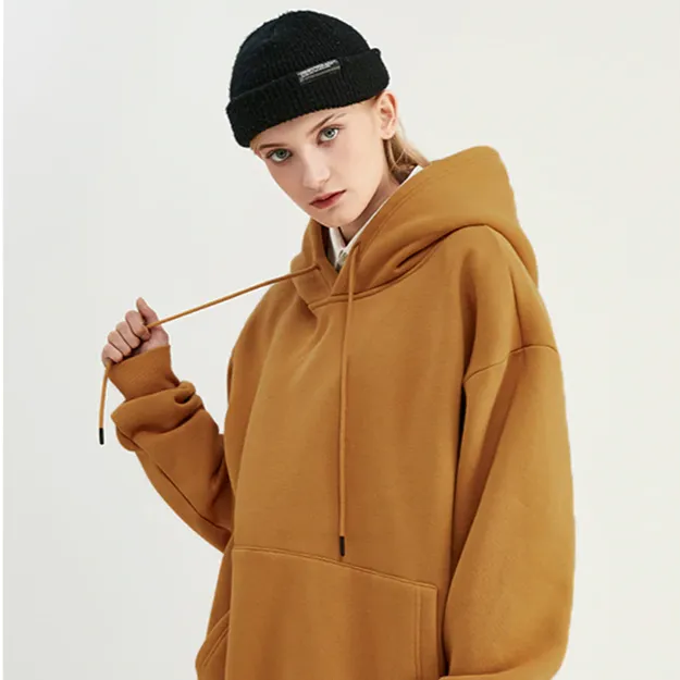 "ESSENTIAL" SWEATSHIRT BLEU HOODIE À CAPUCHE - URB1™