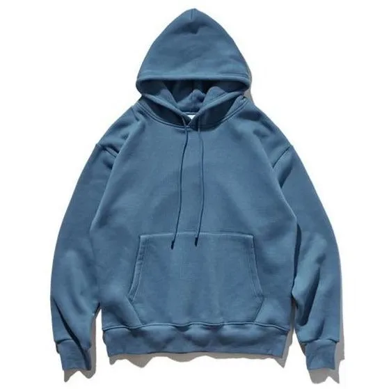 "ESSENTIAL" SWEATSHIRT BLEU HOODIE À CAPUCHE - URB1™