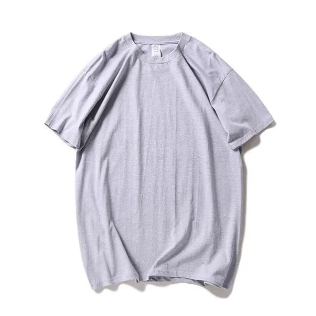 "ESSENTIAL" T-SHIRT BASIQUE UNI BLANC STREETWEAR - URB1™