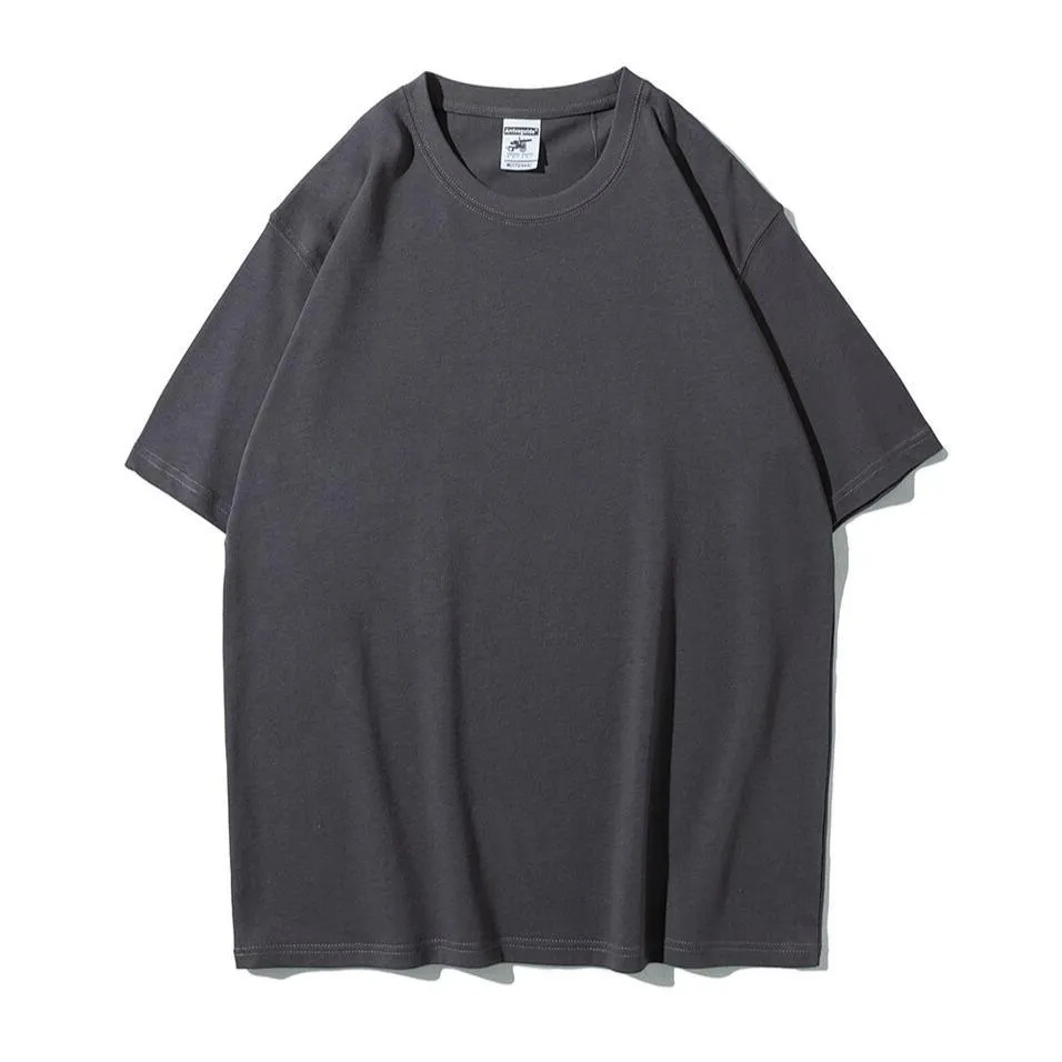 "ESSENTIAL" T-SHIRT BASIQUE UNI VERT PÂLE STREETWEAR - URB1™