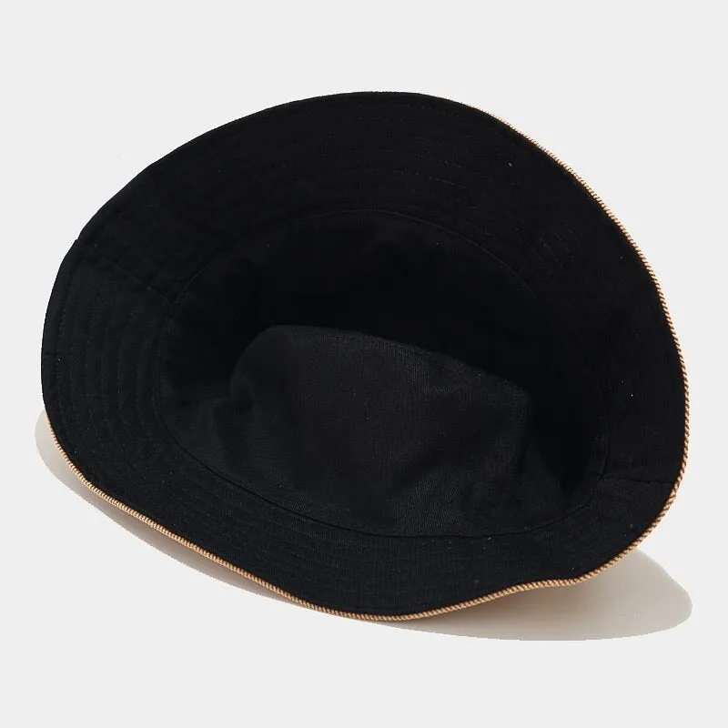 "HAT" Chapeau Bob en velour Noir - URB1™