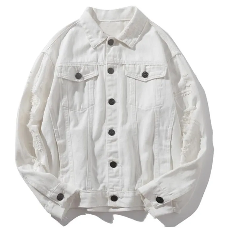 "JCKD" Veste en jean Blanc denim - URB1™