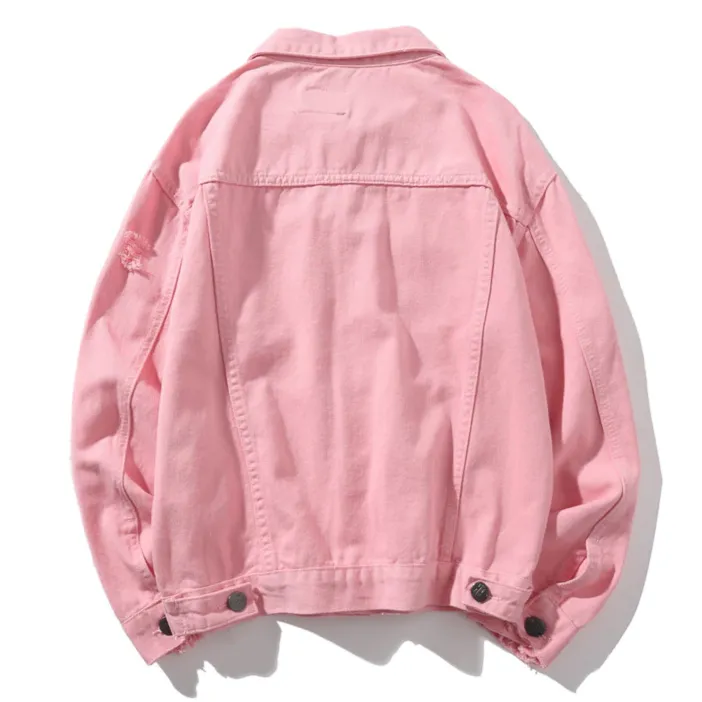 "JCKD" Veste en jean rose denim - URB1™