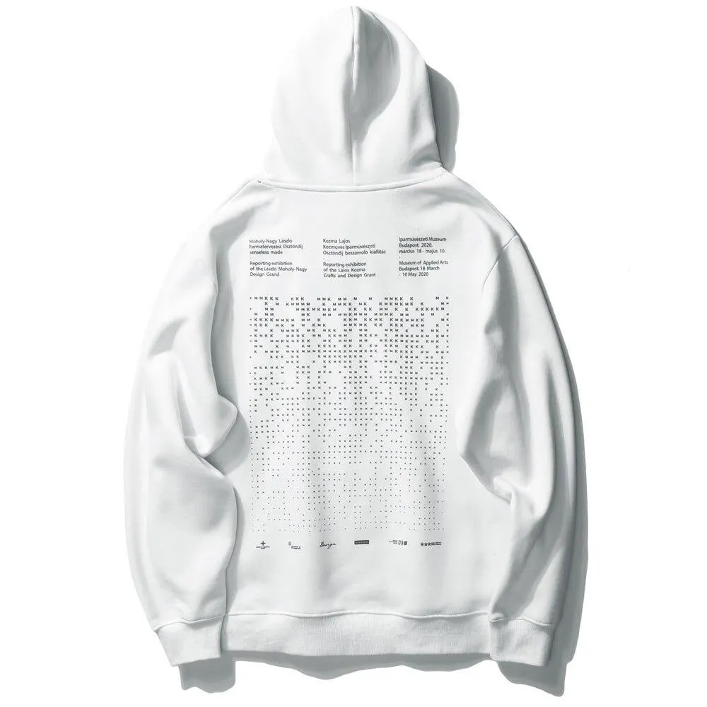 "MK" Sweat-shirt Hoodie à capuche Blanc - URB1™