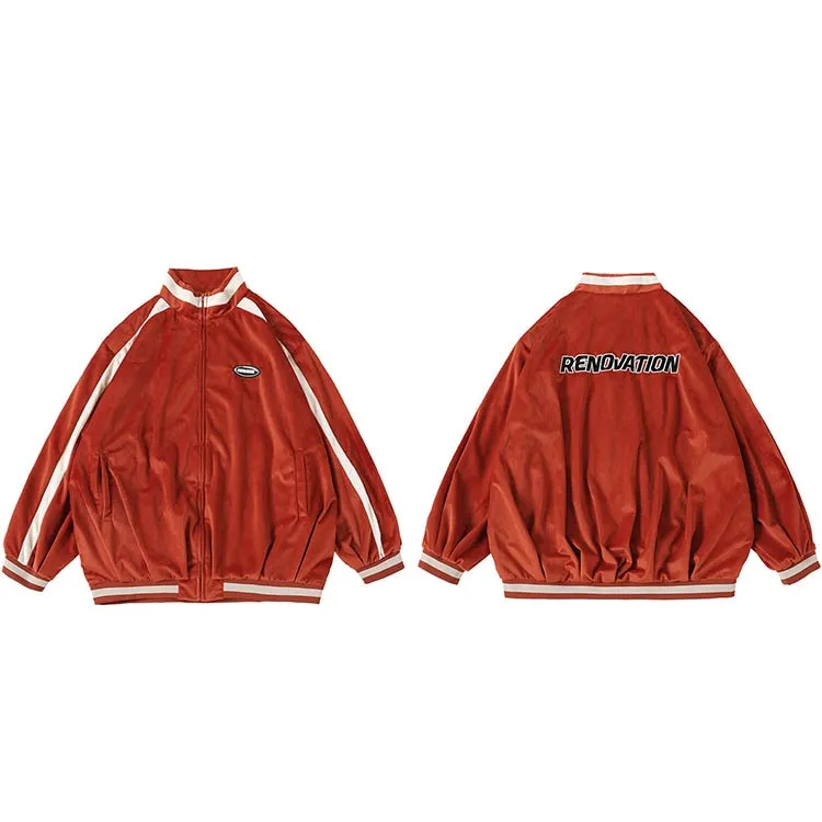 "RENOVATION" Veste Bombers Vintage Noir - URB1™