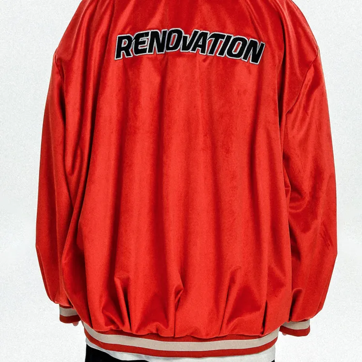 "RENOVATION" Veste Bombers Vintage Noir - URB1™