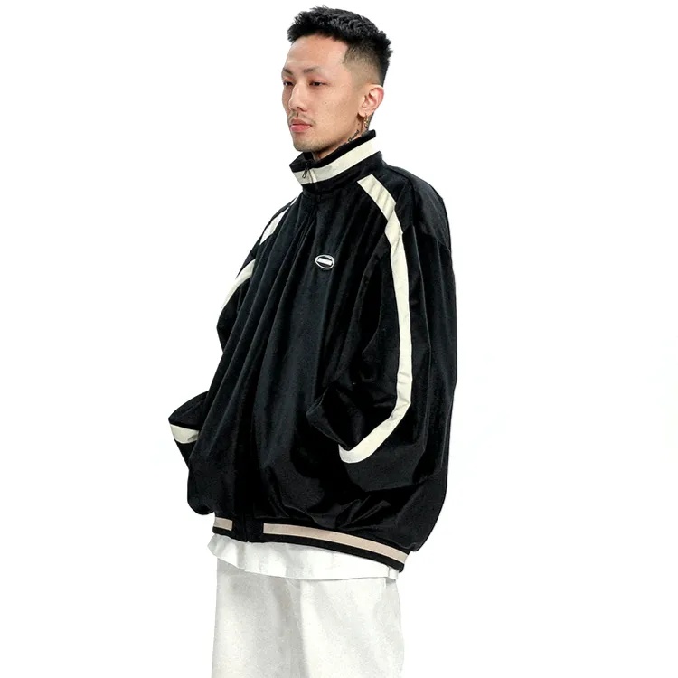 "RENOVATION" Veste Bombers Vintage Noir - URB1™