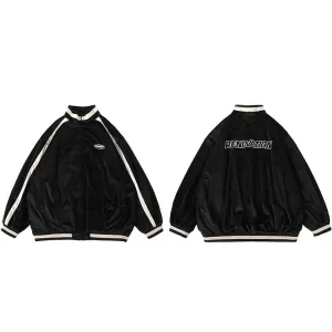"RENOVATION" Veste Bombers Vintage Noir - URB1™