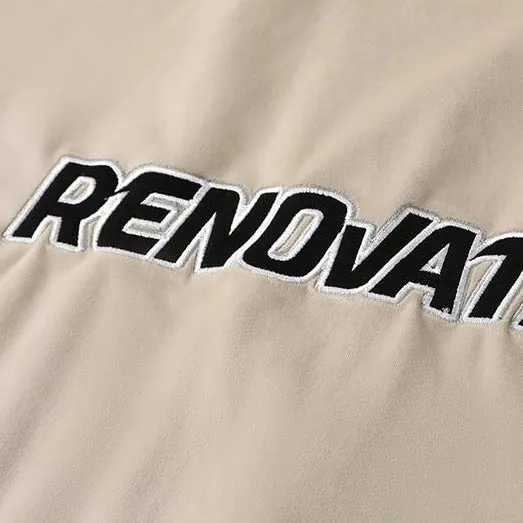 "RENOVATION" Veste Bombers Vintage Noir - URB1™