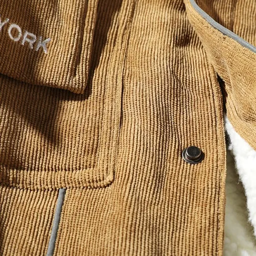 "SETMOHG" Manteau Blouson Beige Velour Mouton - URB1™