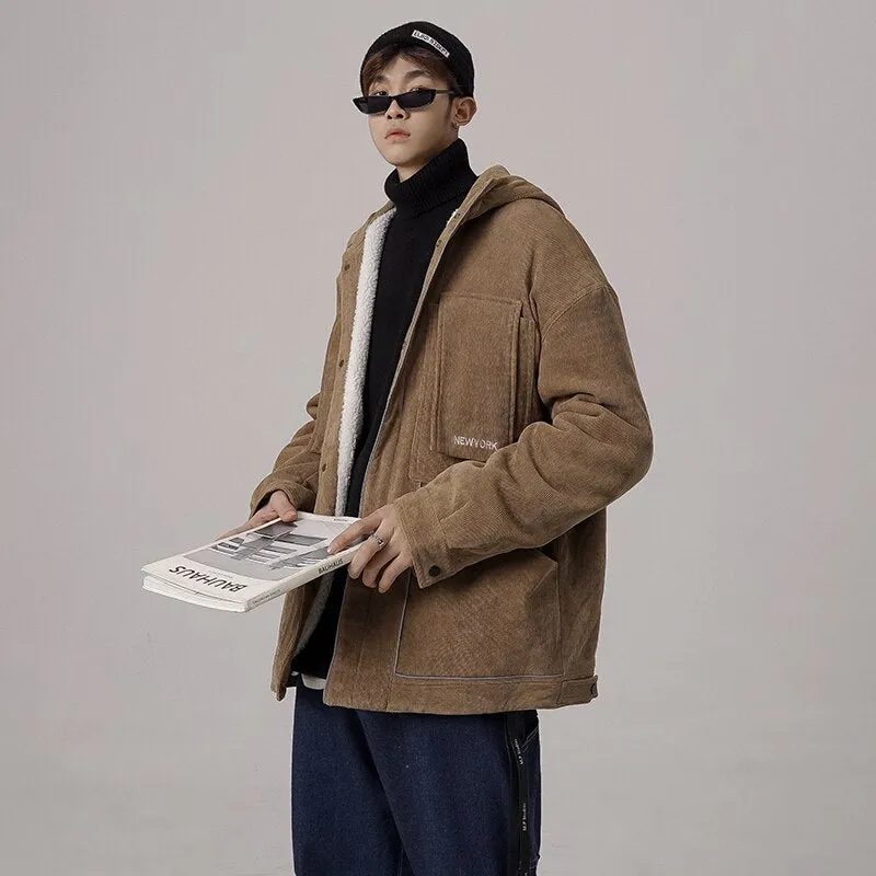"SETMOHG" Manteau Blouson Beige Velour Mouton - URB1™