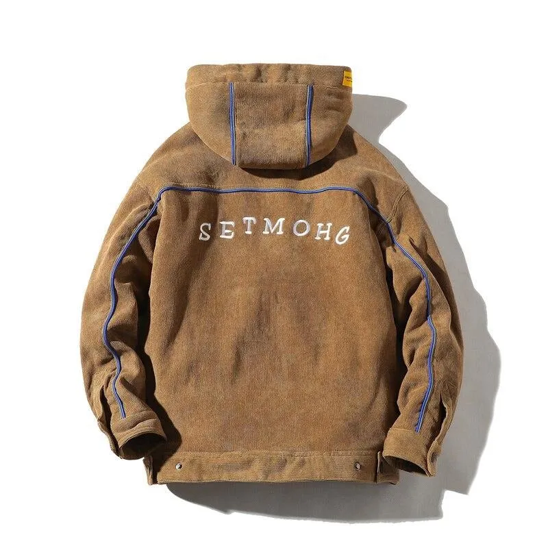 "SETMOHG" Manteau Blouson Beige Velour Mouton - URB1™