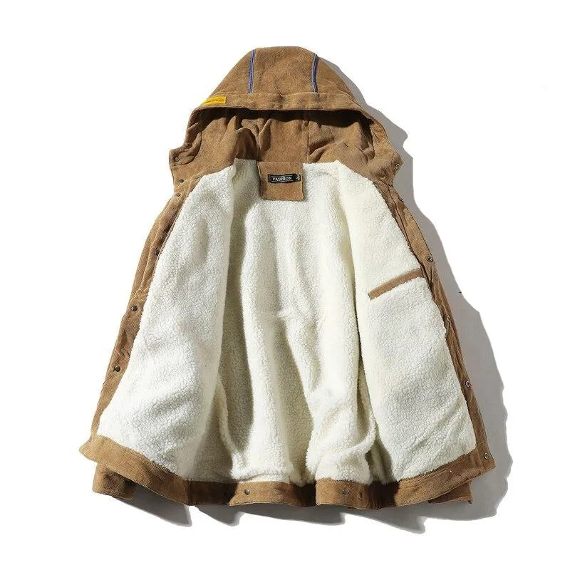 "SETMOHG" Manteau Blouson Beige Velour Mouton - URB1™