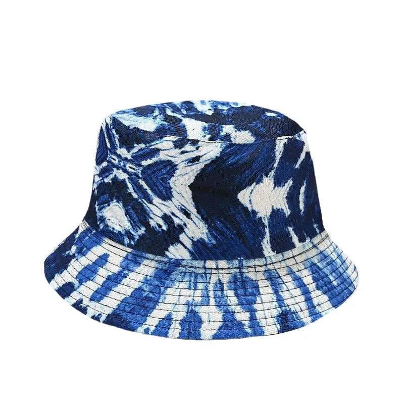 "TIE AND DYE" Chapeau Bob Imprimé Orange Rose - URB1™